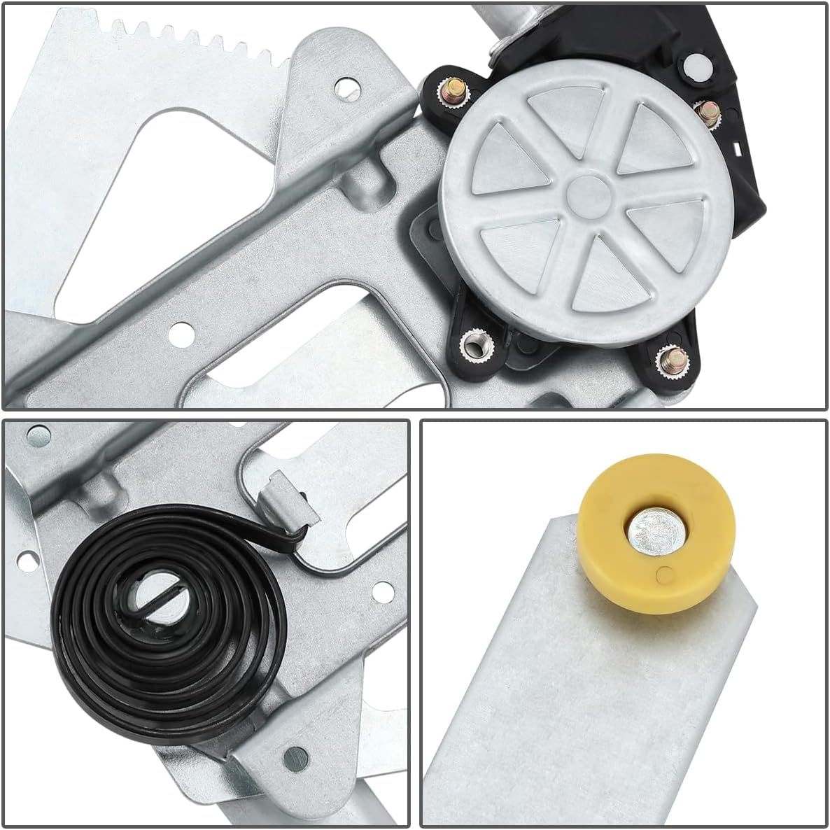 DNA MOTORING Front Left Driver Side Power Window Regulator & Motor Assembly Compatible with 88-00 Chevy/GMC C/K Series, 92-94 Blazer, 95-00 Tahoe, 92-99 Yukon, 22071949, 88980649, OEM-WR-0141