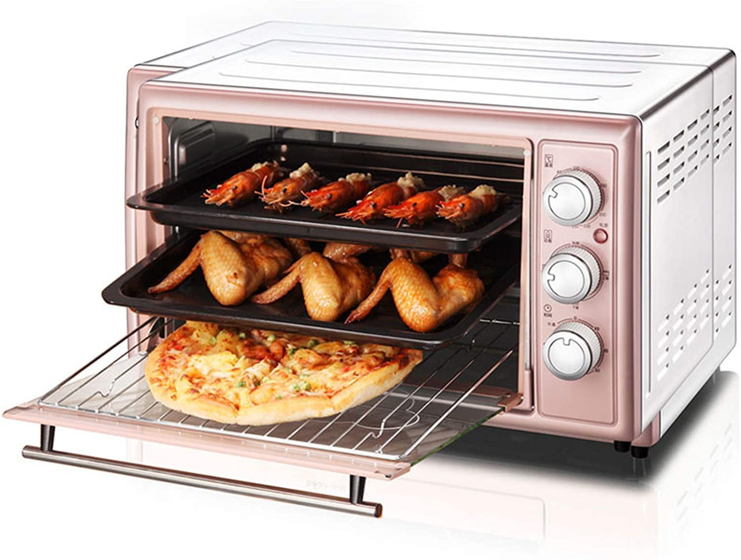 Oven Solo Forno a Microonde in Silver Tact Forno Elettrico Singolo Incorporato - Fornello Alogeno a Convezione Premium in Acciaio Inossidabile Utile
