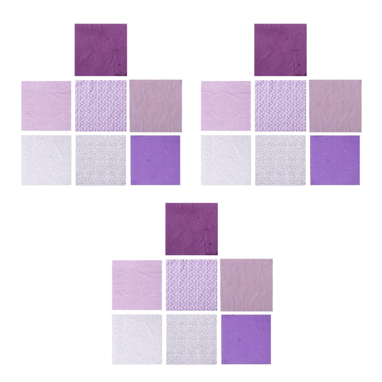 EXCEART 21pezzi Cotone Twill Stampato Con Motivo Floreale Per Cucito e Decorazioni Per La Casa Serie Blu