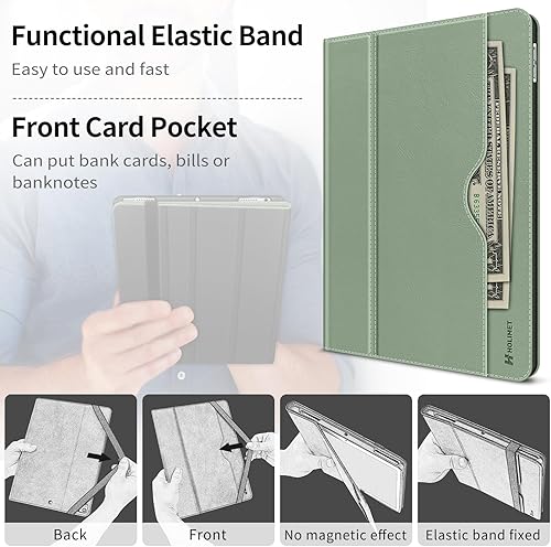 Miniatura 3 de HOLIMET - Funda para iPad Air de 3 generación, funda para iPad Pro de 10.5 pulgadas con soporte para lápices, soporte de TPU suave, soporte de