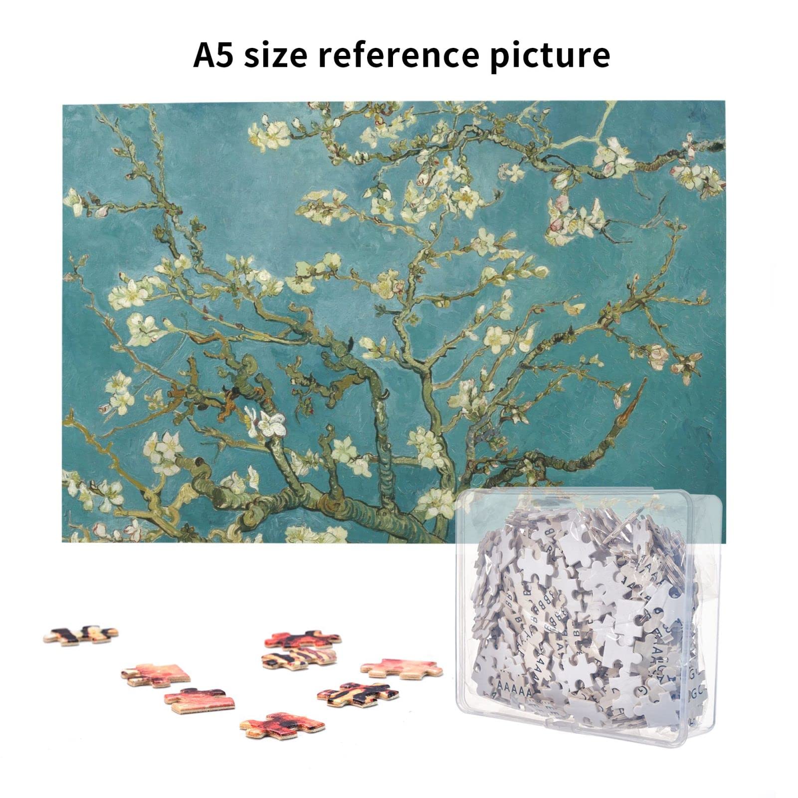 Amazon.co.jp: 1000ピース ジグソーパズル 花咲くアーモンドの木の枝