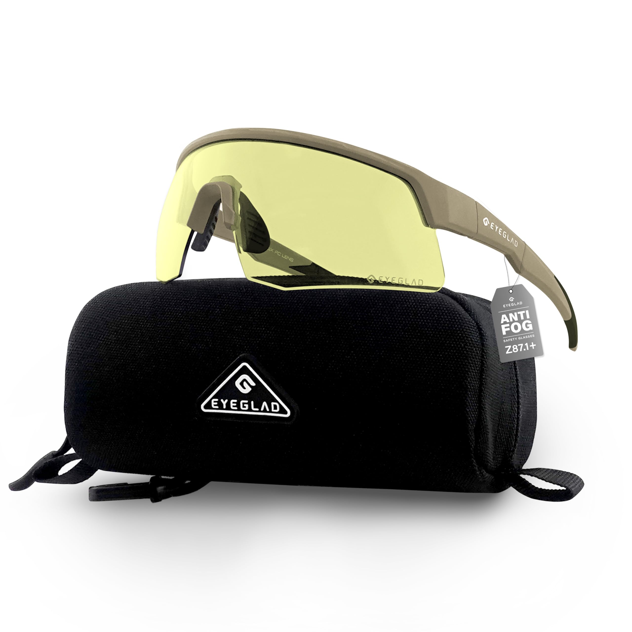 FORTIX Powersports - Gafas de seguridad protectoras HD de alto contraste UV400