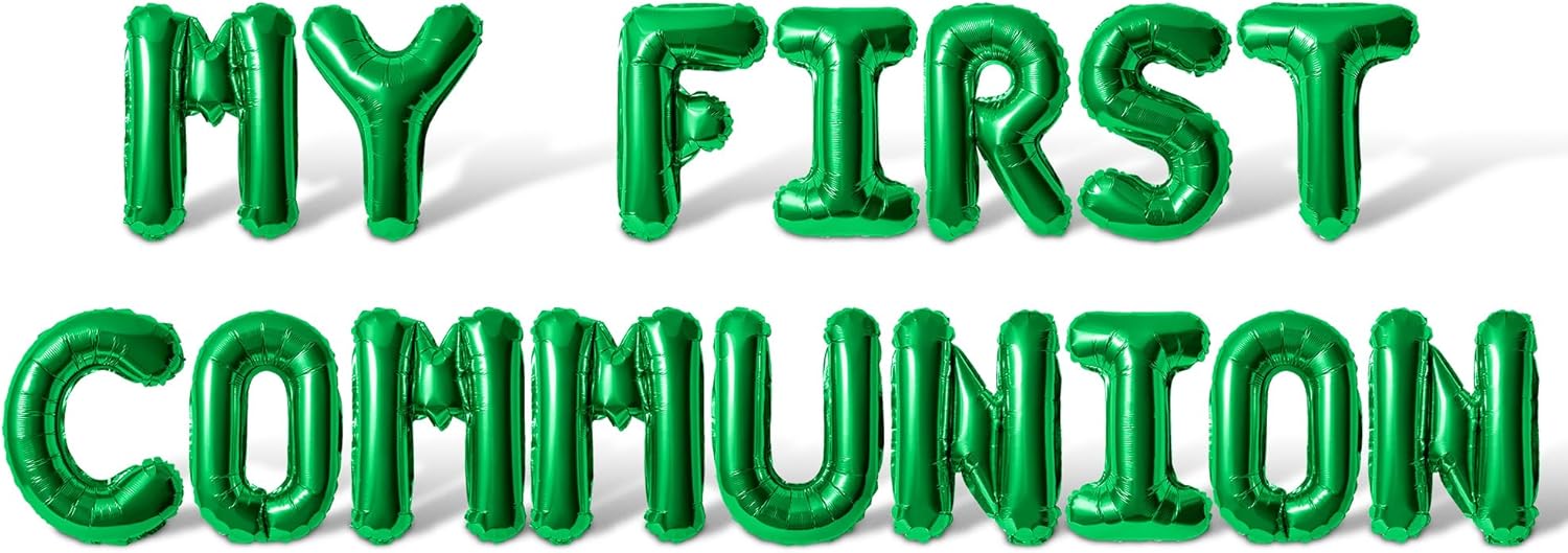 Amazon.com: Letter Balloons - MY FIRST COMMUNION 16