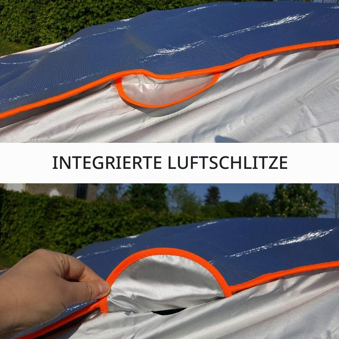 HBCOLLECTION Hagelschutzgarage Auto Hagelschutz Abdeckplane Hagel Autoplane Garage Abdeckung