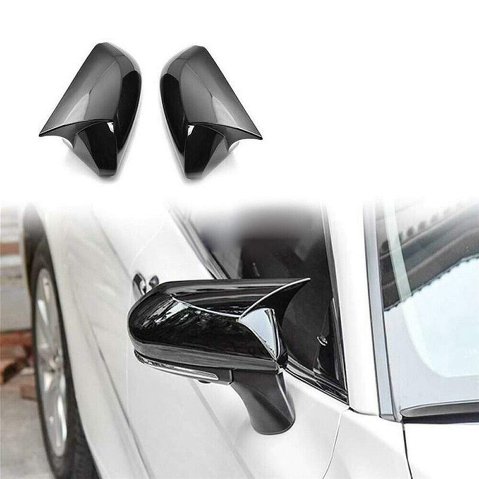 Naklejki na lusterko wsteczne ABS Ox Horn Trim do Camry 2018-2020