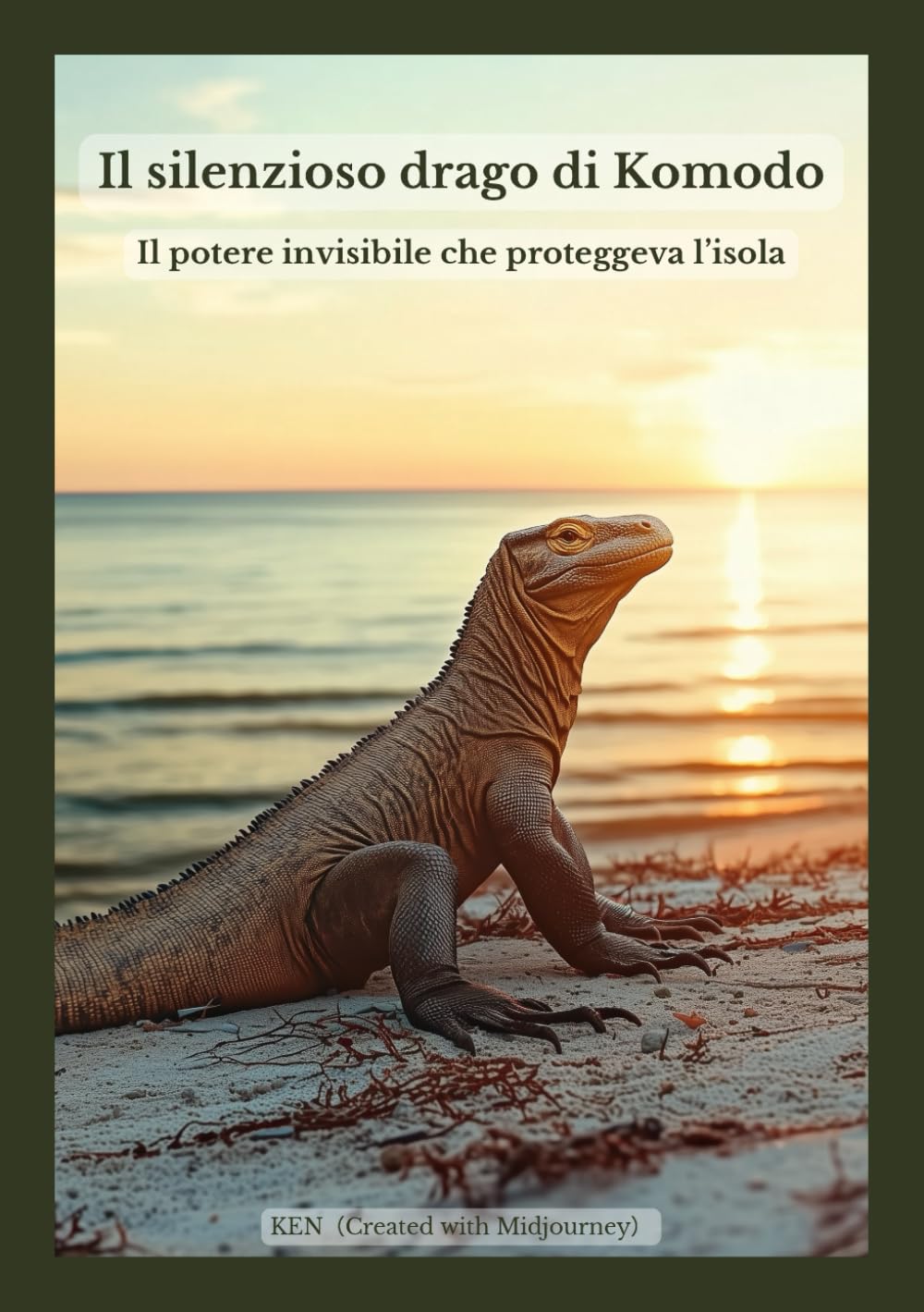 Il silenzioso drago di Komodo: Il potere invisibile che proteggeva l’isola (Storie della natura sulla solitudine e il silenzio)