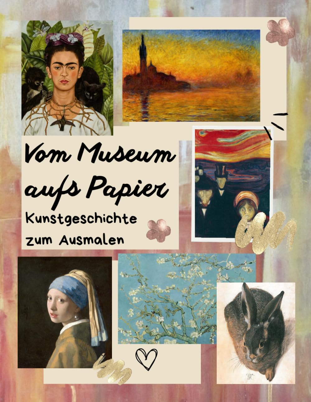 Vom Museum aufs Papier: Kunstgeschichte zum Ausmalen (Kunst zum Ausmalen)