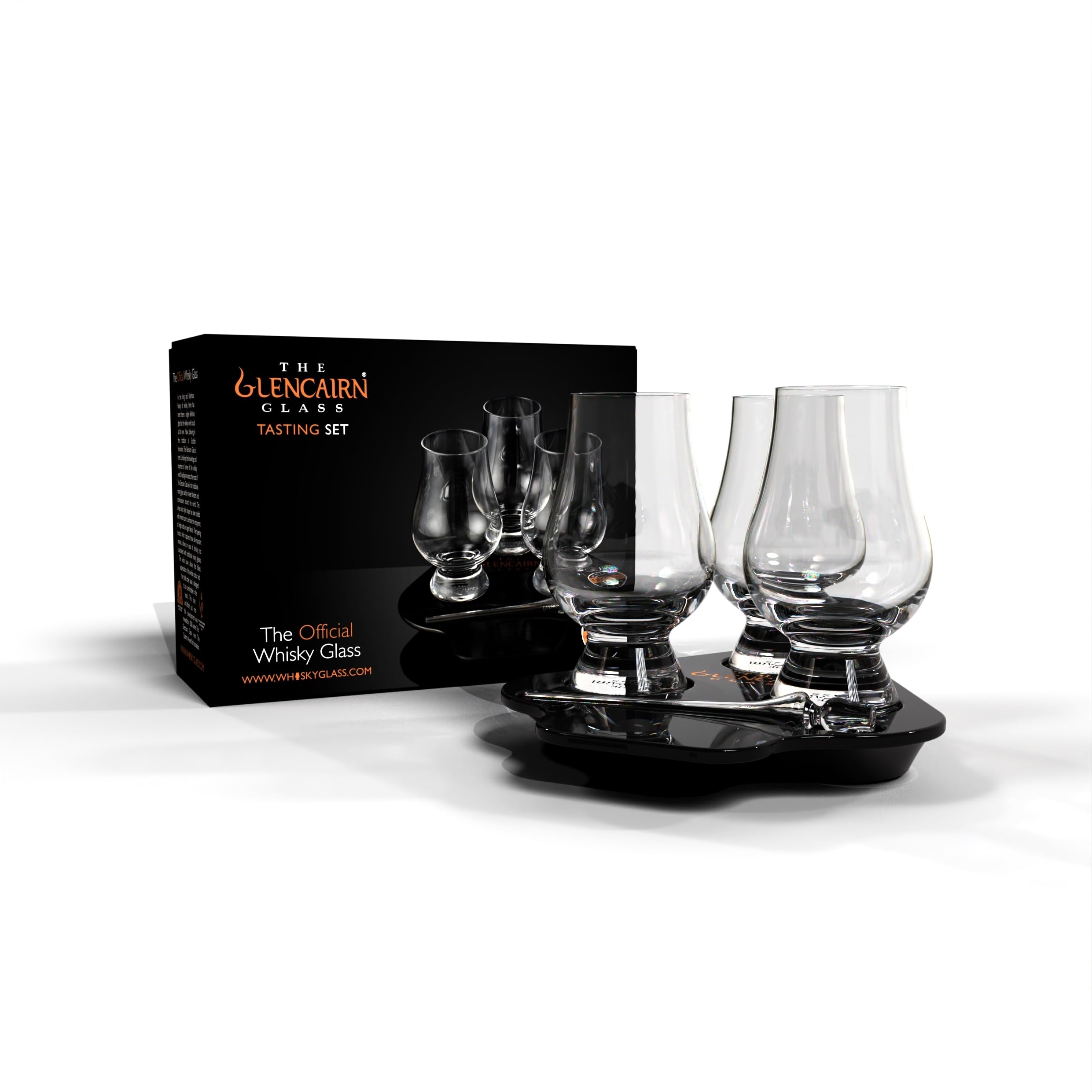 GLENCAIRN The Official 3 Gl Whisky Flight Tasting Tray