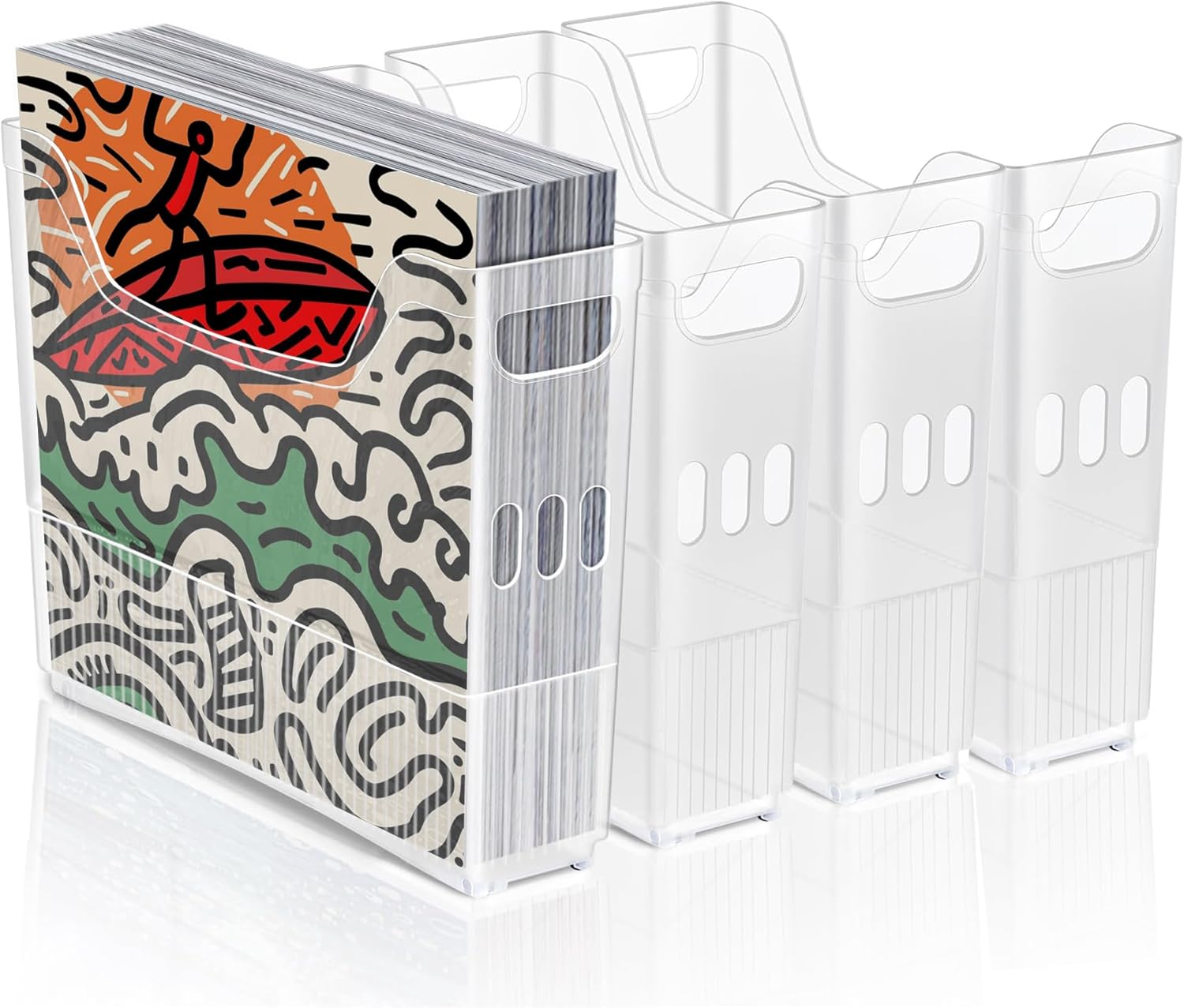 4PCS 12x12 Paper Storage, Scrapbook Paper Storage, 12x12 paper storage organizer,for Holding scrapbook organizer, Card Stock