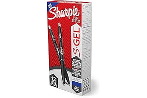 Sharpie Gel Pen Bold Blue 12 Count