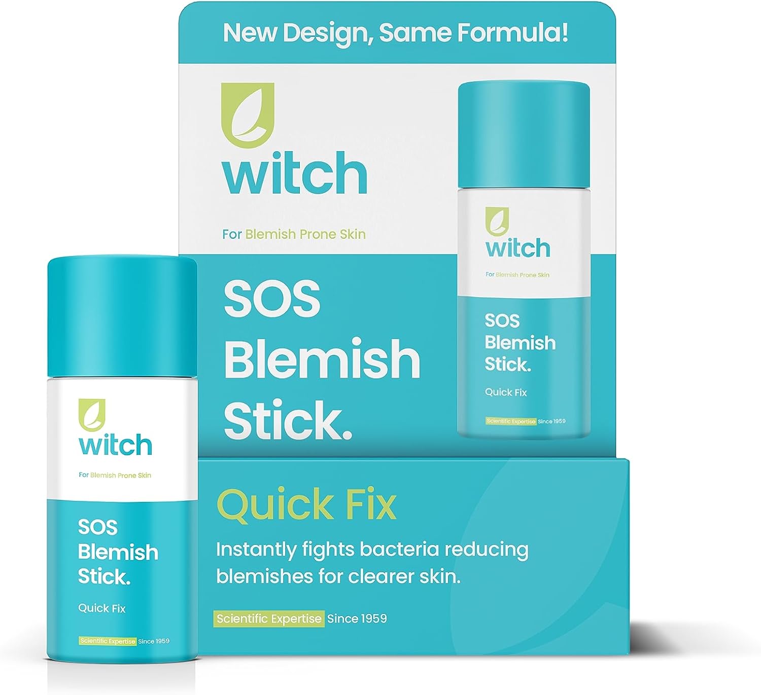 Witch SOS Blemish Stick, fights bacteria, works instantly, reduces