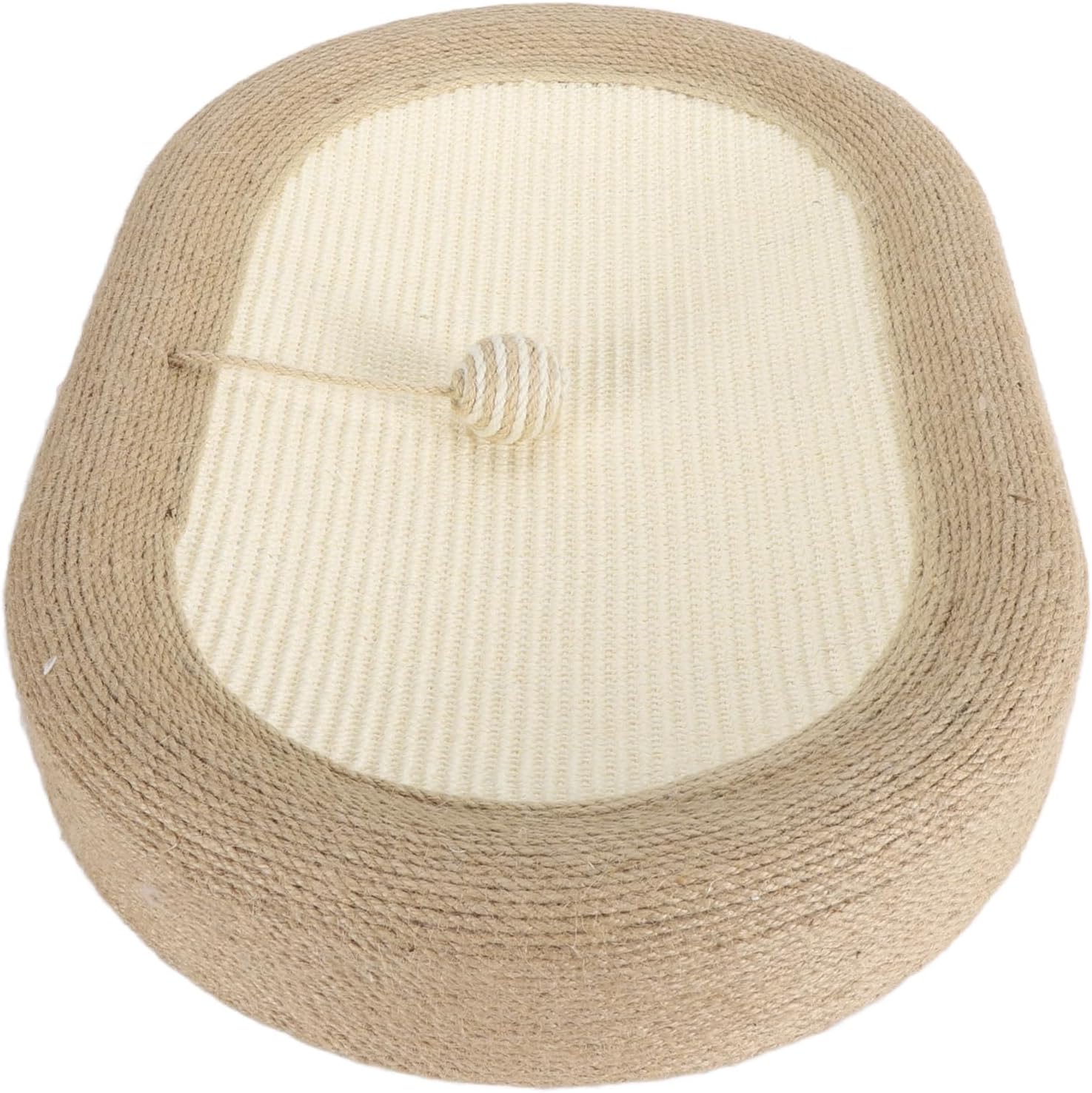 Cat Scratcher Bed, Cat Bed Scratching Board Bowl Sisal Cat Scratcher for Indoor Cats Grinding Claw Cat Scratcher for Small Cat Kitten, Furniture Protector