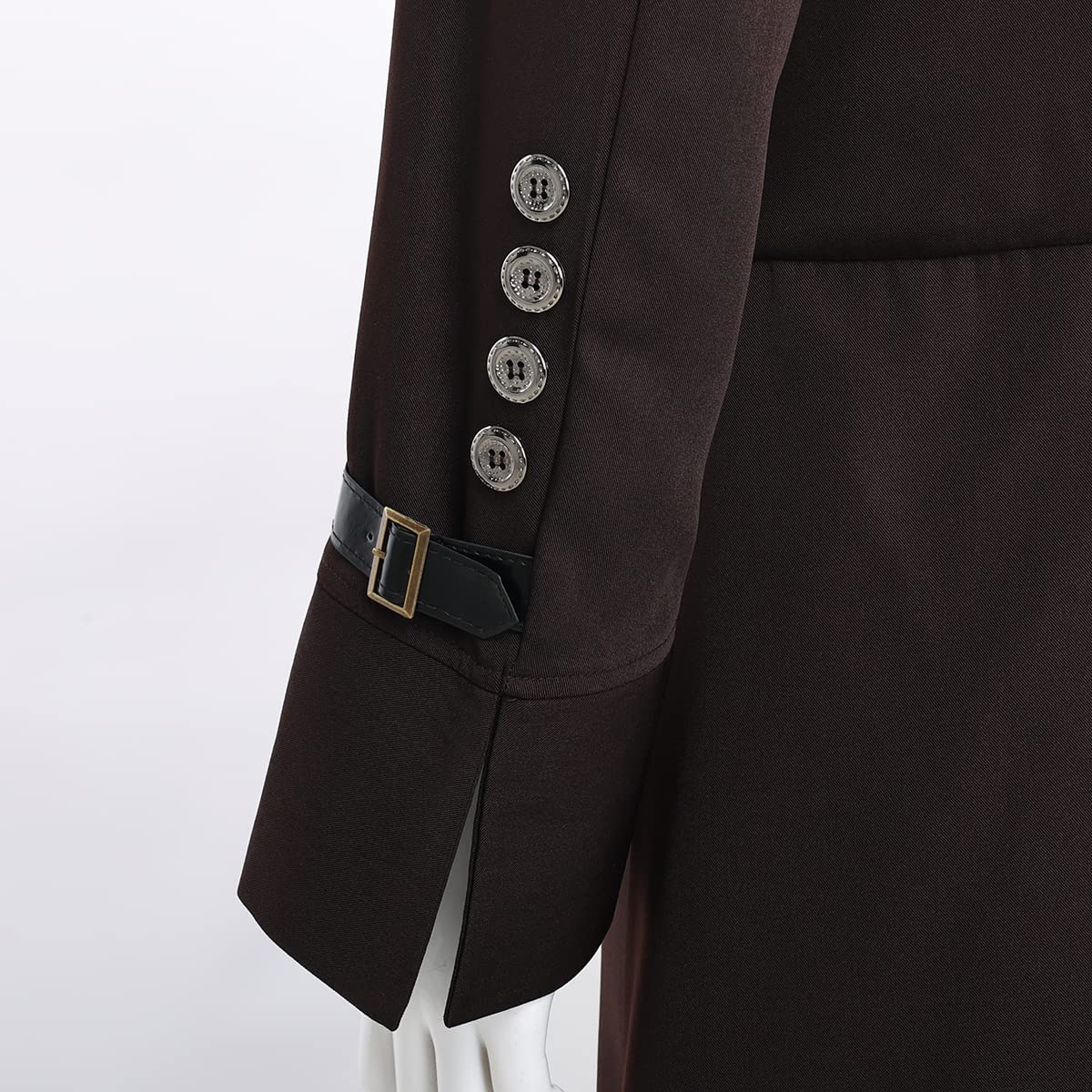 BLESSUME Vittoriano Steampunk Ingoiare Munito Cappotto