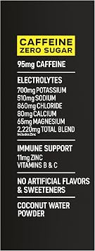 BODYARMOR Caffeinated Flash IV Electrolyte Packets, Blue Raspberry & Dragonfruit Berry Variety Pack, Zero Sugar Energy Drink Mix, Single Serve Packs, Hydration for Pre Workout (15 Count)