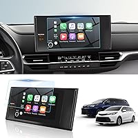Vista 35 de Protección de Pantalla para Auto [2 Piezas] 12.3" para Toyota Grand Highlander 2024 2025 2026 Protector de Pantalla para Toyota Grand Highlander