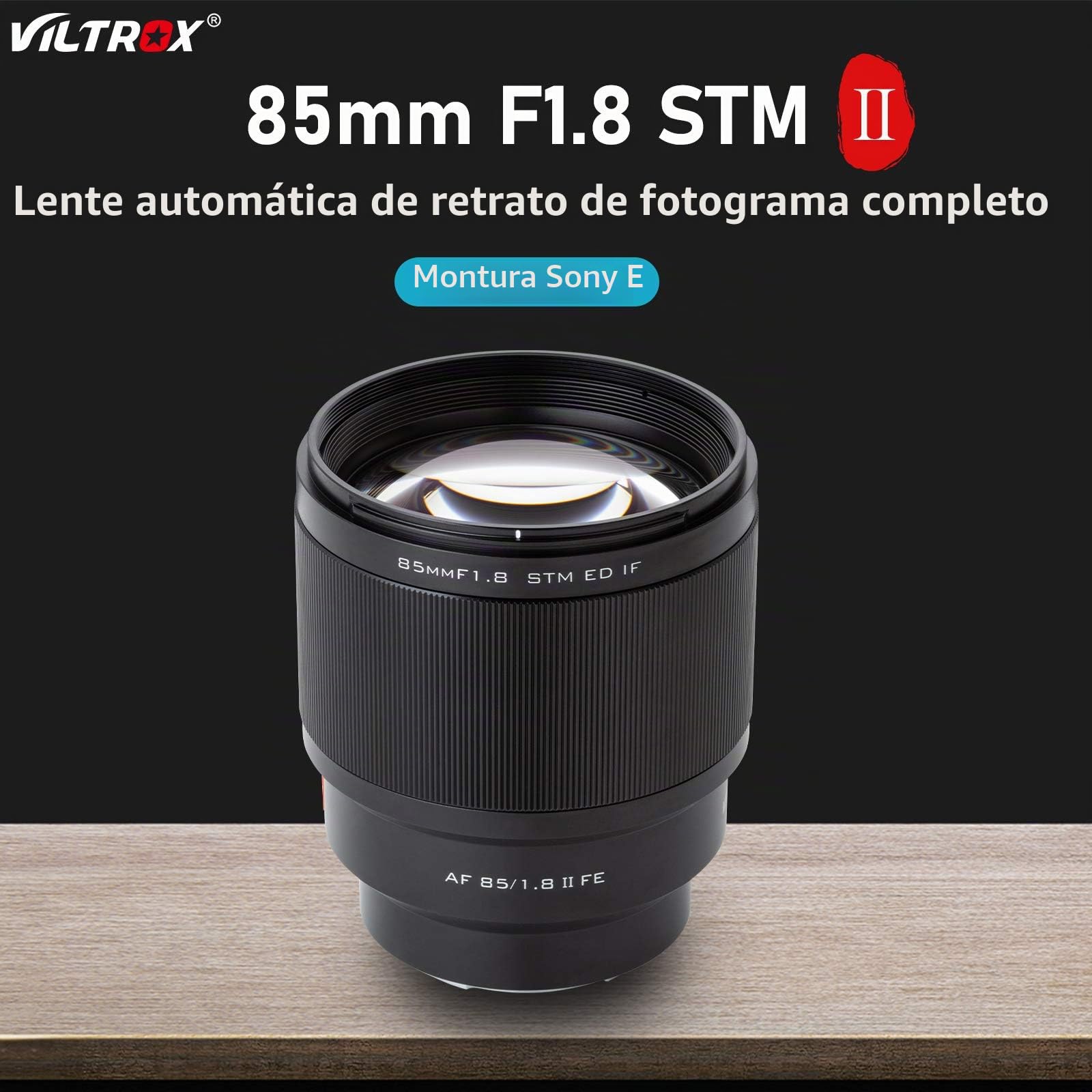 VILTROX 85mm F1.8 E Fotograma Completo Enfoque automático Prime