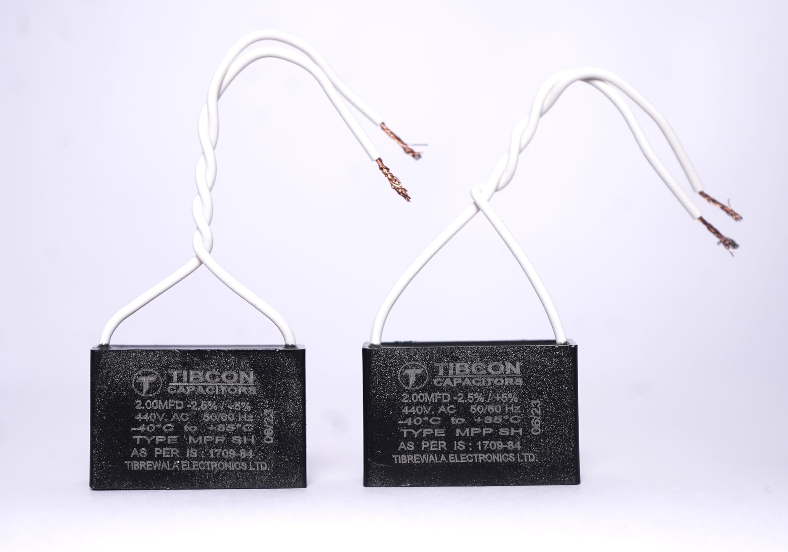 Spinxx 1.5 uf/MFD 440VAC Tibcon Capacitor for Wall Fan/Table Fan