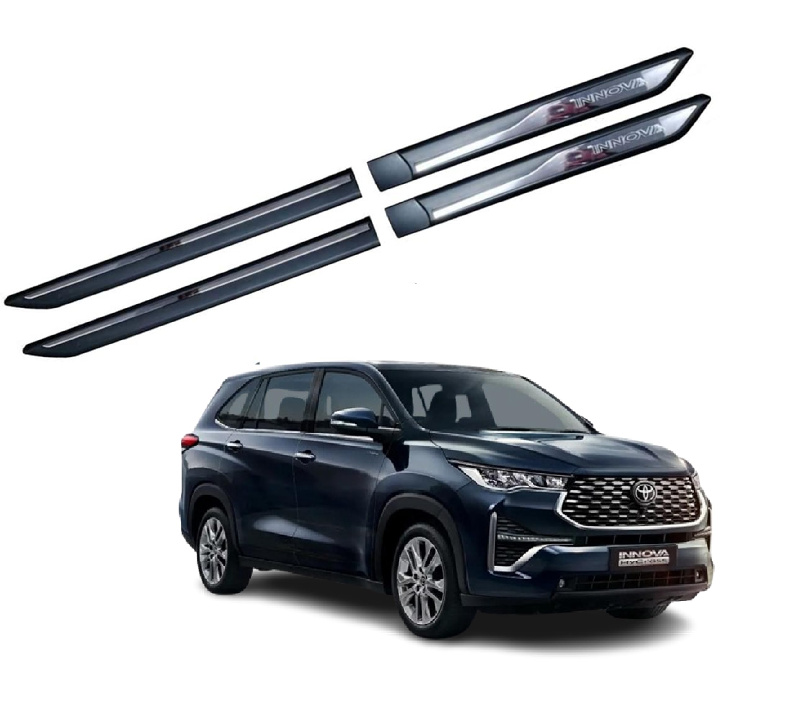 Car Door Side Beading Moulding for Innova Hycross 2025 to 2026 Year Onwards All Models Door Cladding Decal/Garnish, ABS Plastic Set of 4 Pcs-picture-22