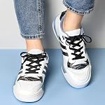 3 Pair Flat Shoe laces, 8mm Wide Shoelaces for Athletic Running Sneakers Shoes Boot Strings