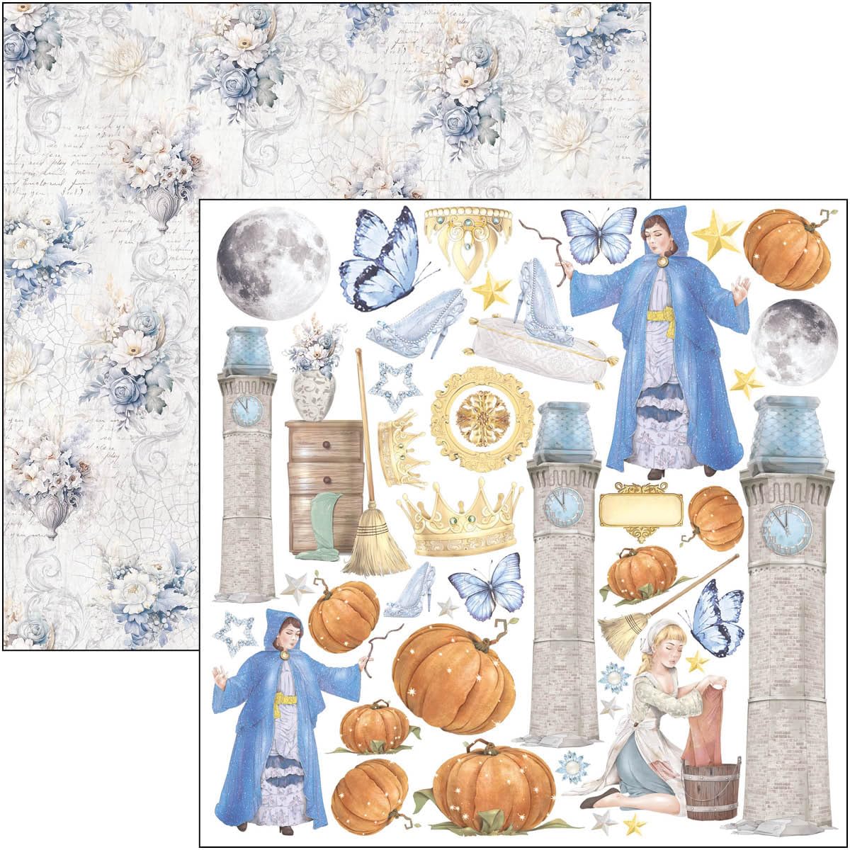 Ciao Bella Midnight Spell 6"x6" Fussy Cut Pad - Image 3