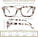 4 Pack Progressive Multifocus Reading Glasses for Women Oprah Style Blue Light Blocking Computer Readers