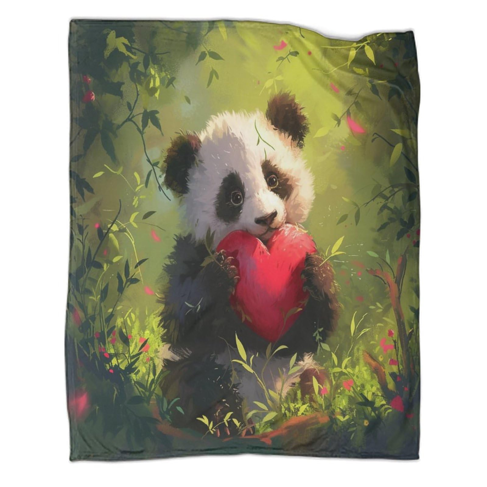 Dcabeiooe Men's Style-11 Giant Panda 3D Printed Blanket Game Blanket Throw Blanket For Adult Children Video Games Comforter Cover For Kid Teens Boys And Girls Man 50X60inch(127X152cm)