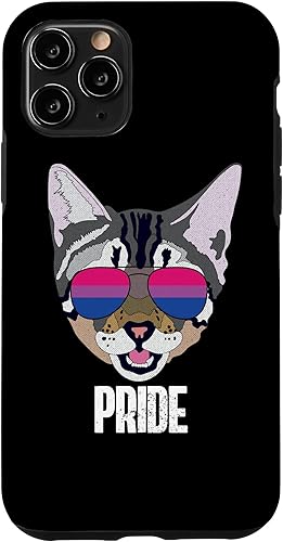 iPhone 11 Pro Bisexual Pride Funny Cat Bi Pride Case