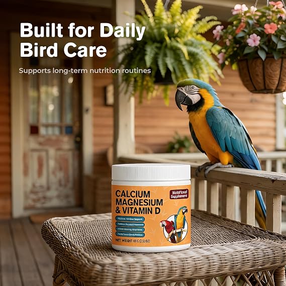 Bird Calcium Supplement with Magnesium & Vitamin D3