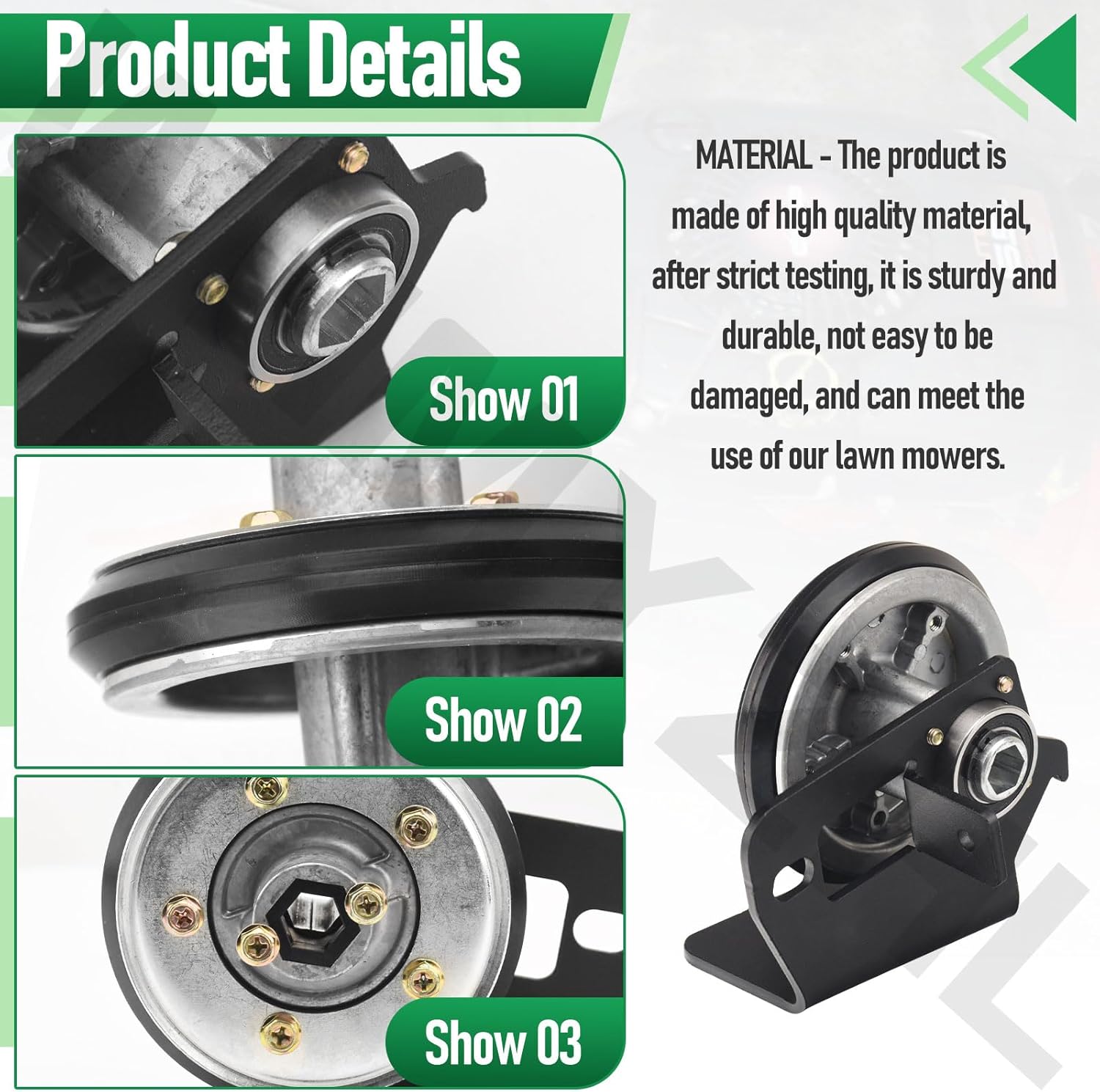 7600109YP 240-440 Drive Hub Assembly Compatible with S-Napper 7061276, 7073390, 7600109, 5-3225, 5-7444, 5-3217, 6-1276 Self-Propelled Walk Behinds Lawn Mowers