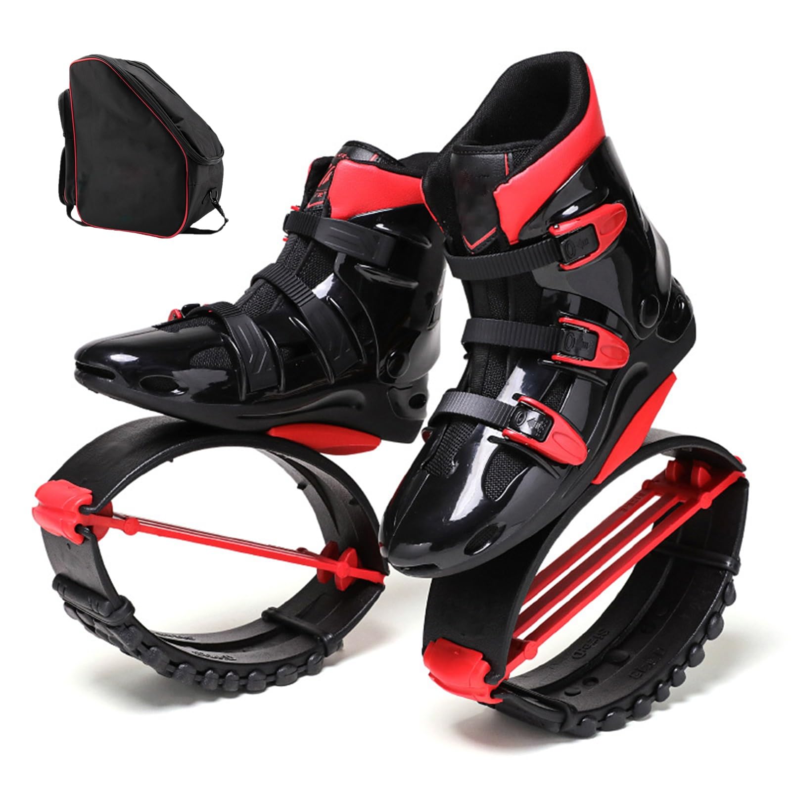 Kangaroo Jumping Shoes, Jump Shoes and Sports Moon Shoelace Backpack, Suitable for 23-27cm Feet, Fitness