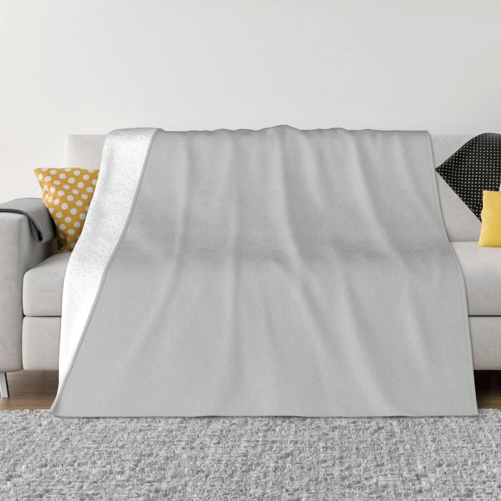 Couverture flanelle chaude opale jeté de canapé haut de gamme