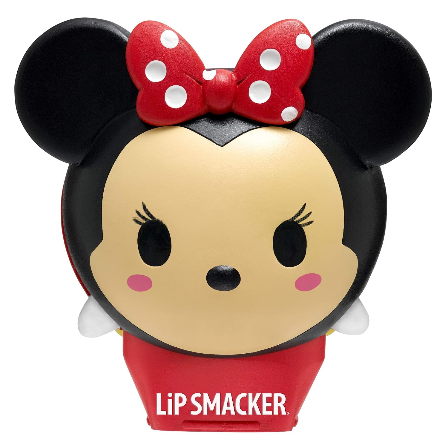Lip Smacker Disney Minnie Mouse Tsum Tsum Flavored Lip Balm, Minnie Strawberry Lollipop, Clear, For Kids (Pack of 2) image 3