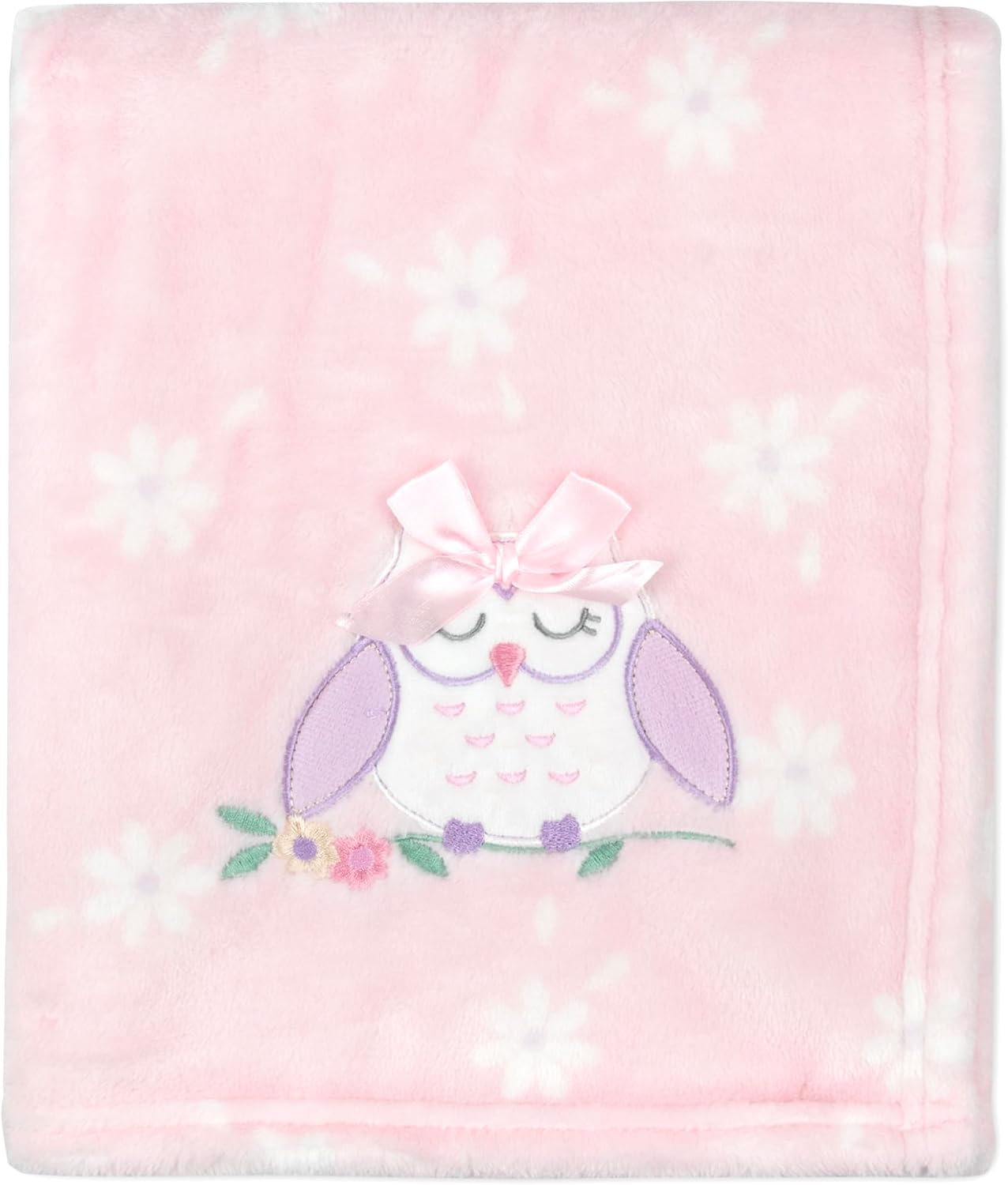 Plush Fleece Throw and Receiving Baby Blankets for Boys and Girls 30x36