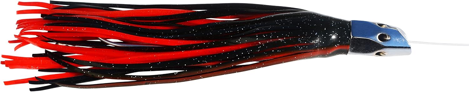 Eat My Tackle Slant Head 10 in. Fishing Lure - Pink, 8/0 Hook, 5 Jets