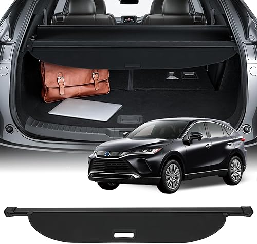 Miniatura 11 de SCITOO Cubierta de equipaje retráctil para maletero trasero, 2010 2011 2012 2013 2014 2015, para Toyota Prius 1.8L, protección para maletero
