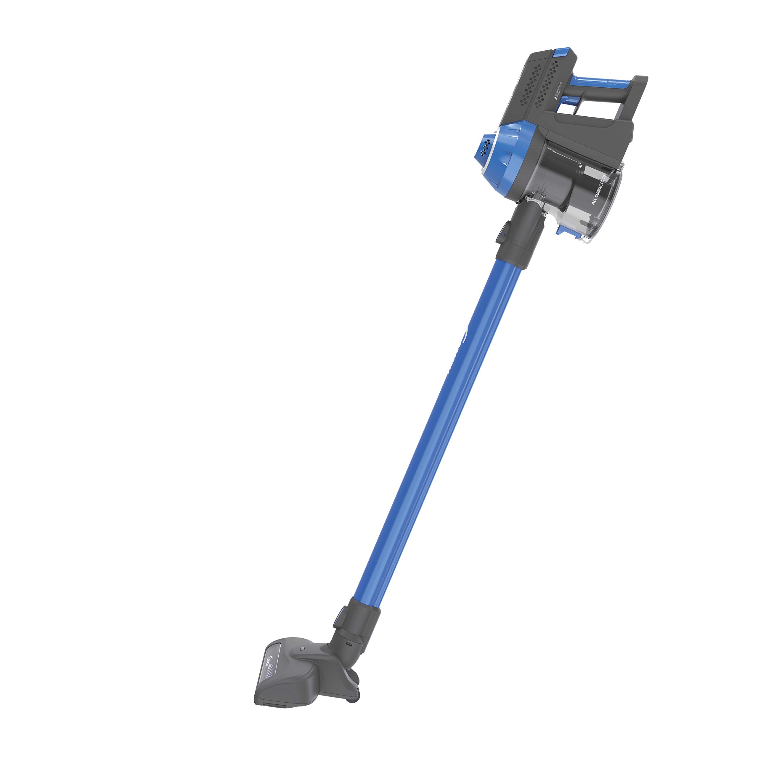 Hoover Candy All Surfaces CAS10 011 - Escoba eléctrica Recargable inalámbrica, tecnología ciclónica sin Bolsa, batería de Litio, Ligera, aspiradora integrada, autonomía 20 Minutos, Gregor Titanium