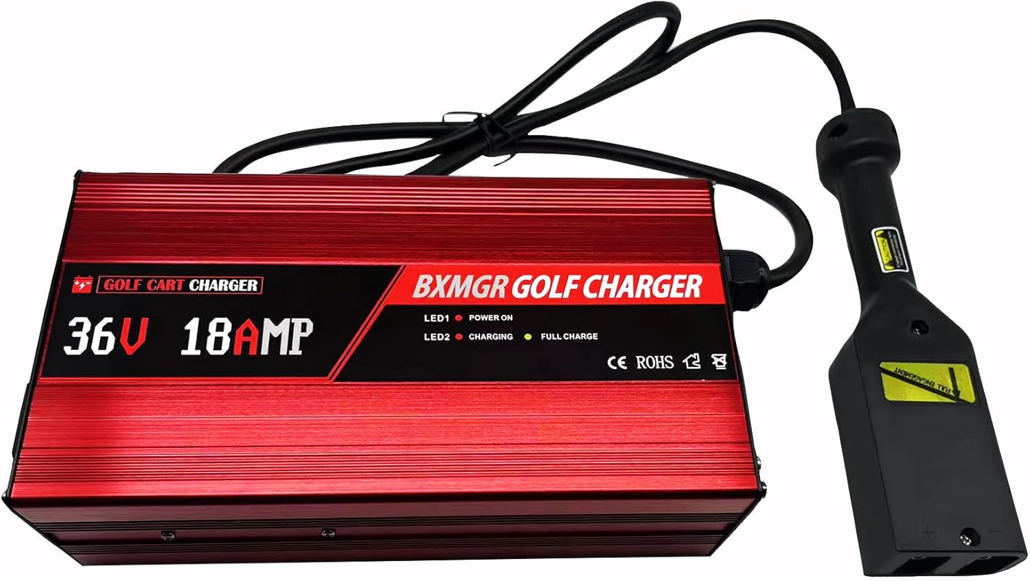 18 AMP Battery Charger fit for EZGO Golf Carts,36 Volt Golf