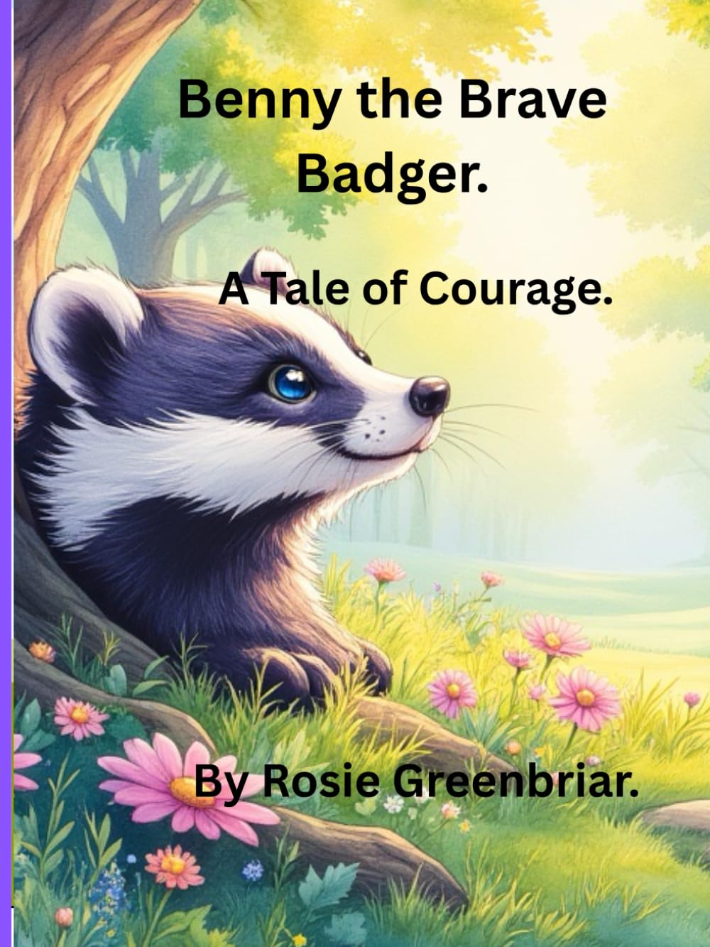 Benny the Brave Badger.: A Tale of Courage. (Animal Adventure.)