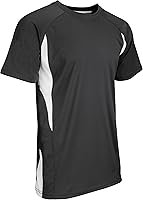 Champro Top Spin Lightweight Baseball Jersey - Breathable Polyester with DRI-GEAR, Raglan Sleeves for Players