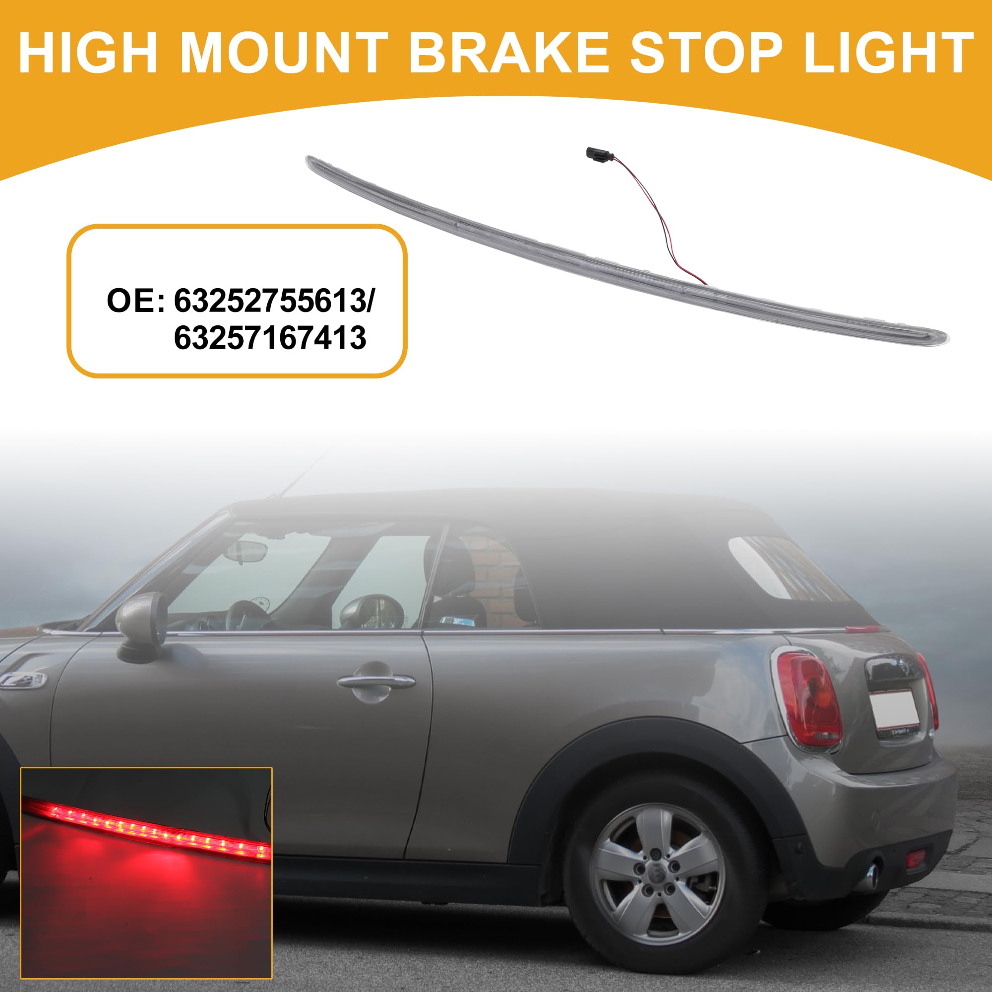 Feu Stop Troisième Feu Stop No.63252755613/63257167413 Frein Auxiliaire