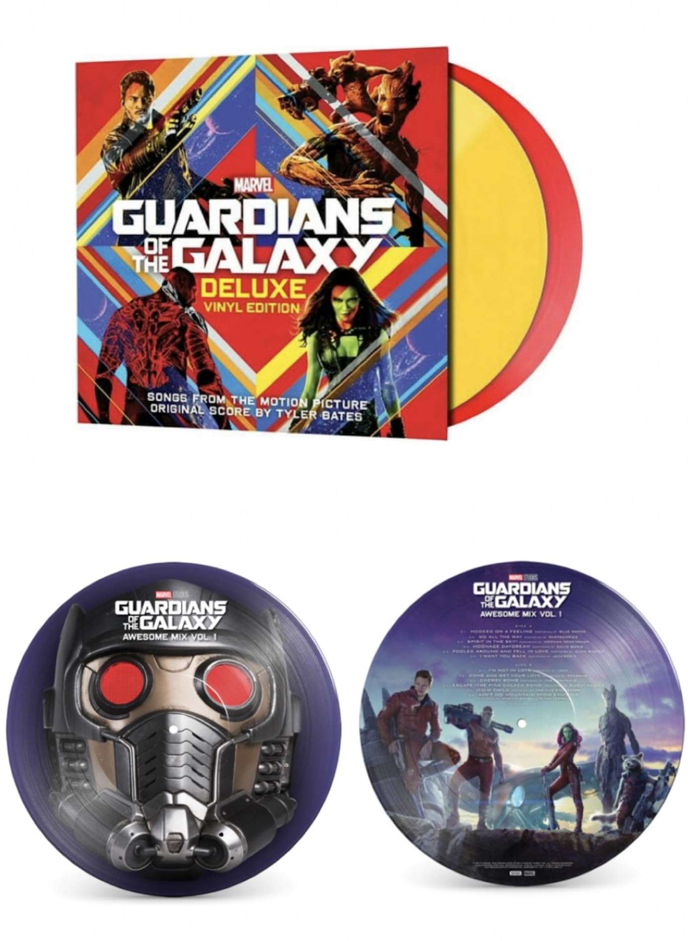 Guardians of the Galaxy Picture Awesome Edition Deluxe Vol 1 Exclusive Bundle Deal Collectibles!