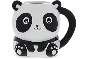 Enjoyable Novelty Ceramic Panda Mug: A Delightful Coffee Mug For All