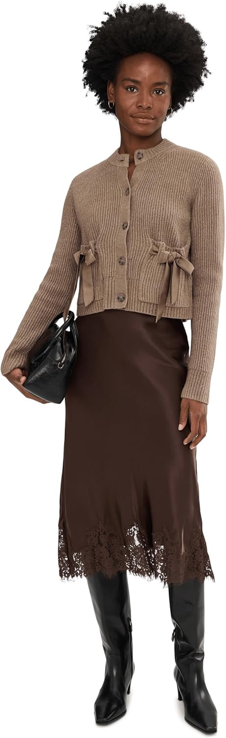 Splendid Women's Stassi Satin Tie Cardigan - Image 2