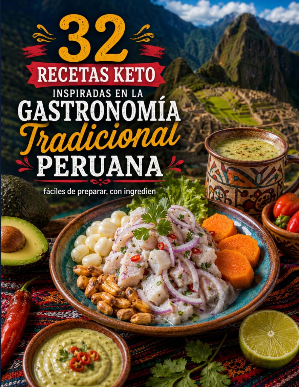 Keto Con Sabor Peruano: 32 Recetas Keto Inspiradas en la Gastronomía Tradicional Peruana