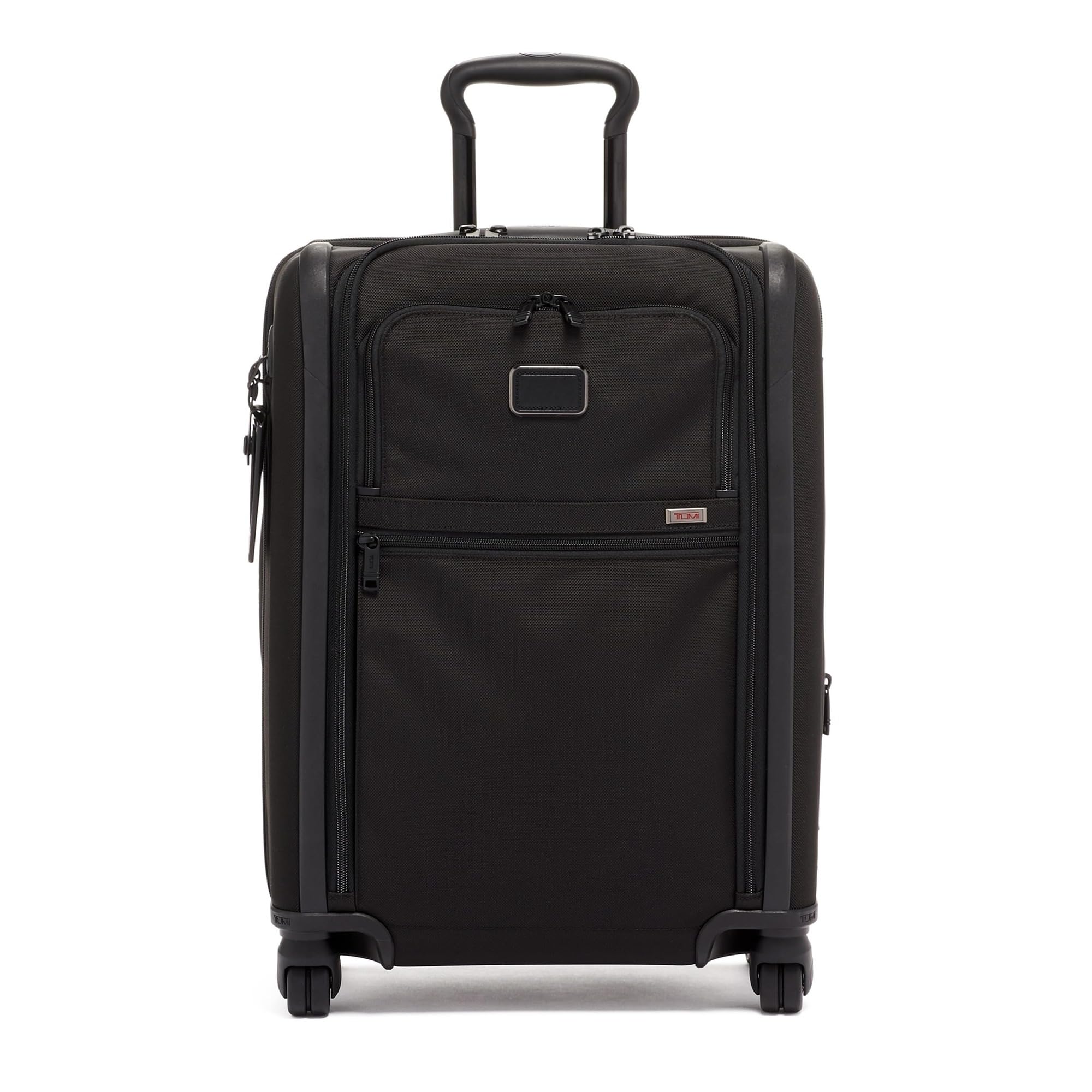 TUMI Alpha Large Dual Access Expandable 4-Wheeled Carry-On | Zipper Expansion, Durable and Lightweight Travel Suitcase, Ballistic Nylon, 4 Spinner Wheels, Dual TSA Locks, 3-Stage Handle
