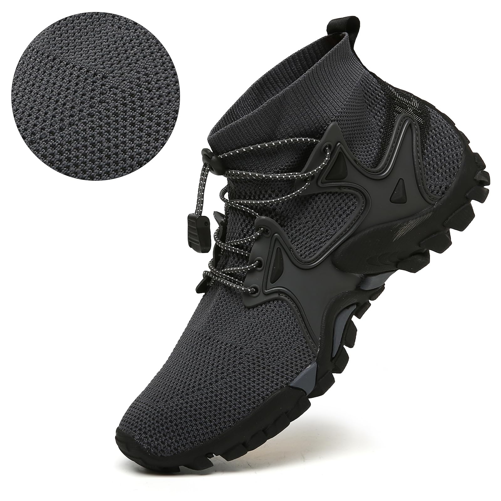 Cliont Scarpe da Immersione Uomini Donne Scarpe da Acqua all'aperto per Escursioni Trekking Arrampicata Scarpe