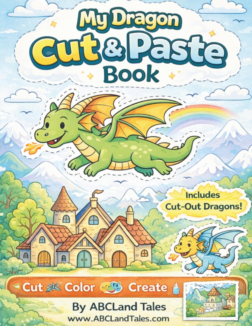 My Dragon Cut & Paste Book