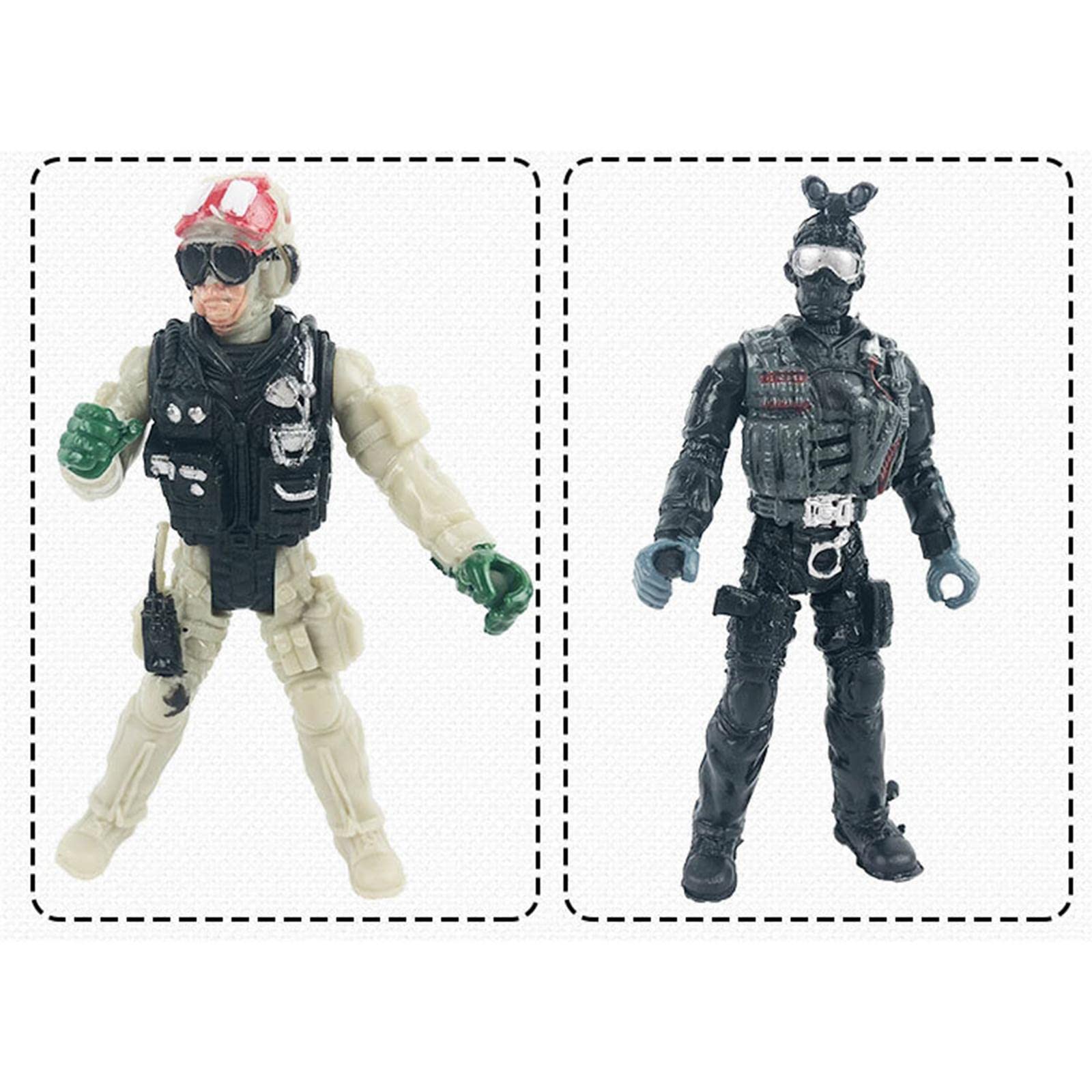 Enakshi (LABEL) Creations American Military Soldiers Combat Game Movable Joint Realistic Action FigureToys & Hobbies|Action Figures|Military & Adventure