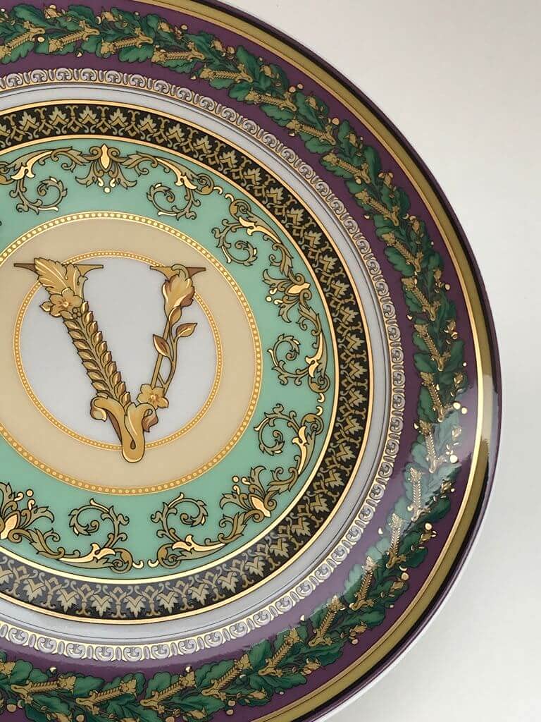 VERSACE HOME Piatto Piano 17 cm Barocco Mosaic