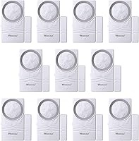 Vista 1 de WSDCAM Alarma de puerta y ventana para el hogar, sistema de seguridad, alarma magnética, recordatorio de cierre de puerta, 110 dB, modo 4 en 1